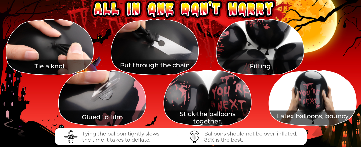 halloween balloons