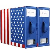 Bed Sheet Organizer and Storage 2 Pack Quee/King Foldable Linen Closet Organizer with Window and ...