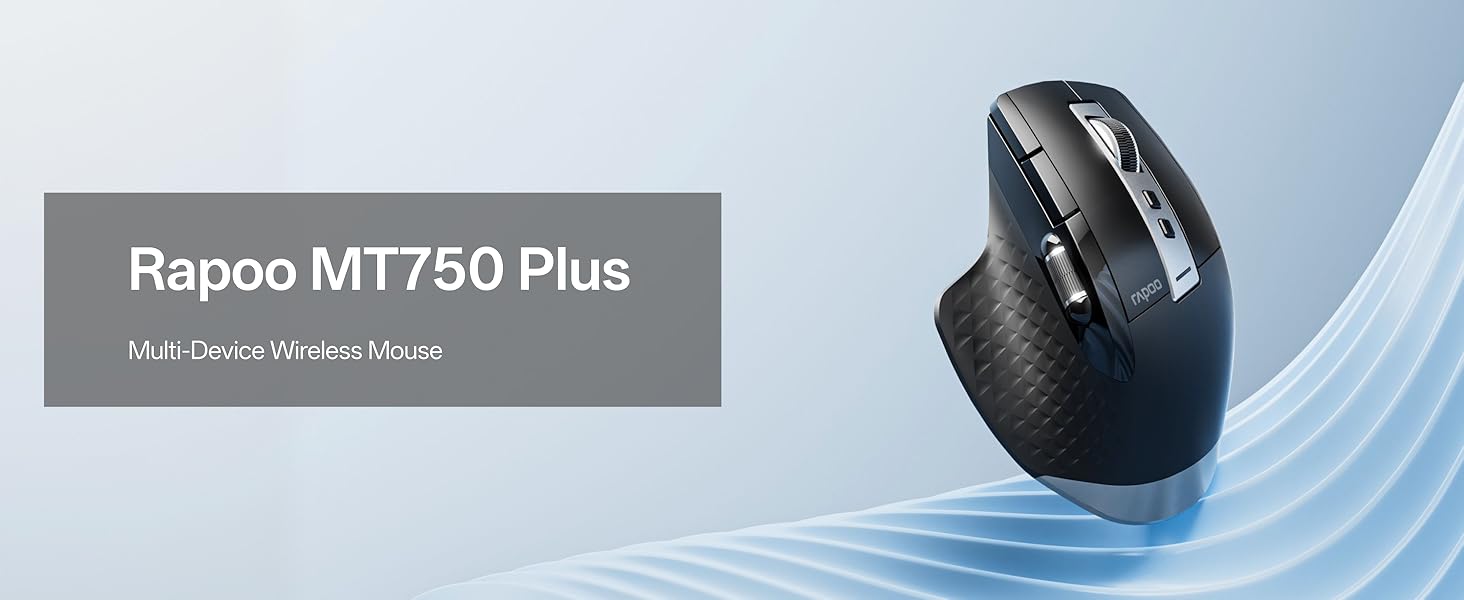 Rapoo MT750 Plus Multi-Device Wireless Mouse