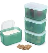 haakaa Mini Meal Silicone Storage Containers,8 oz Silicone Baby Food Containers with Airtight Lid...