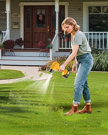 Hand Held Leaf Blower Cordless with Batterys and Charge