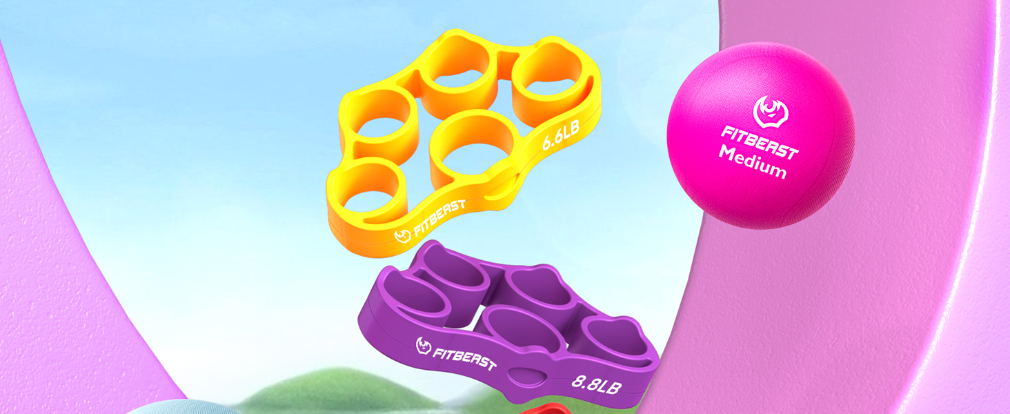 Stress Ball and Grip Strength Trainer Ki