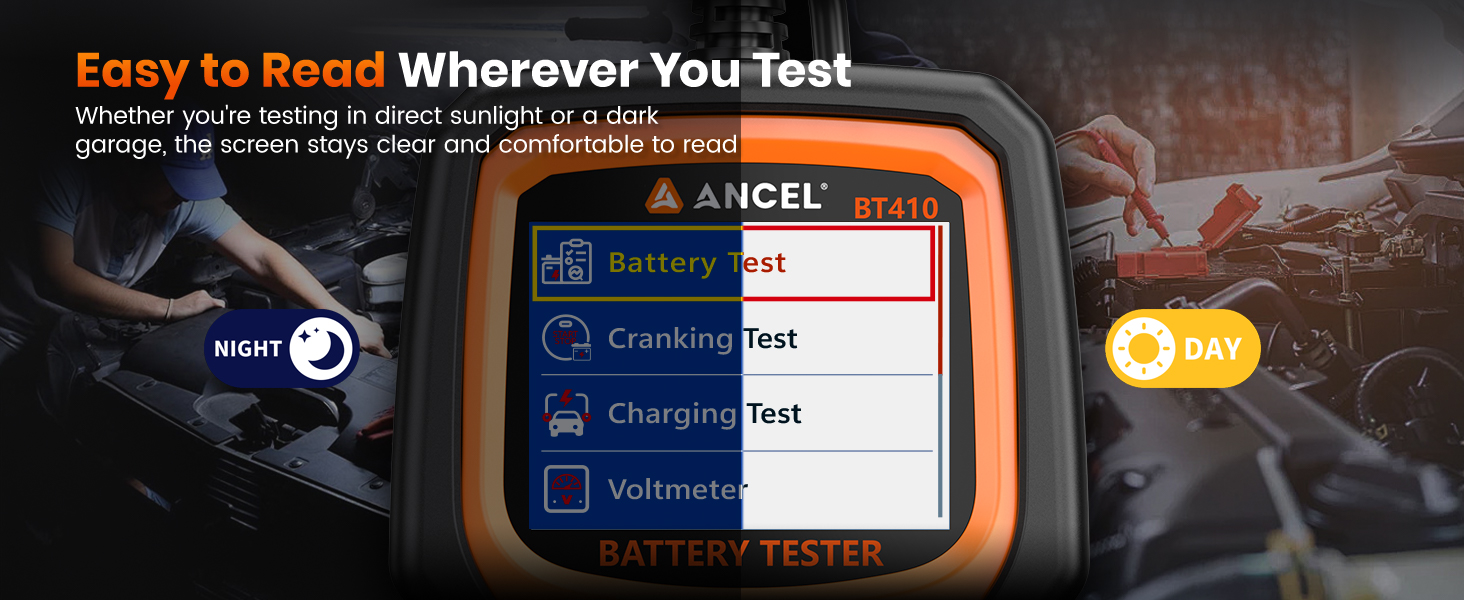 car battery tester