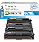 ( with Data Chip ) 067H CRG-067H CRG067H 4 Colors Compatible Toner Cartridges High Capacity for C...