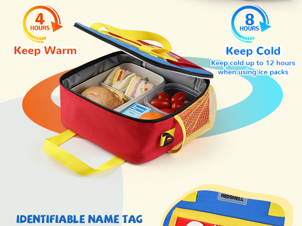 red lunch box kids for boy