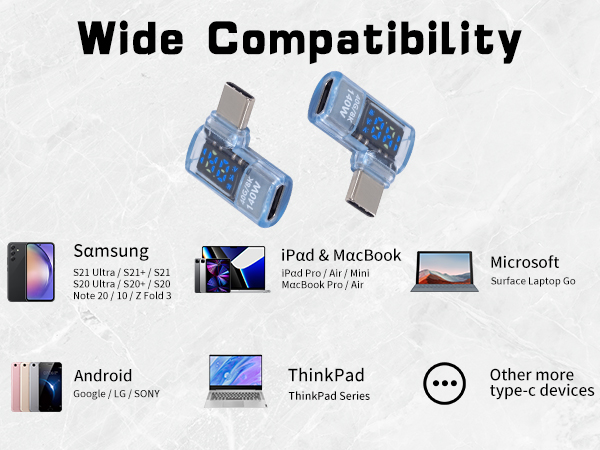 usb c right angle adapter