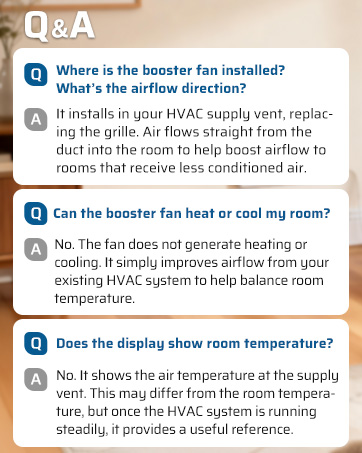 Register Booster Fan