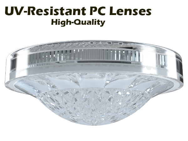 Resistant pc lenses