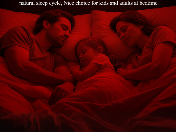helight sleep light red