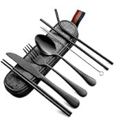 camping spoon fork knife combo