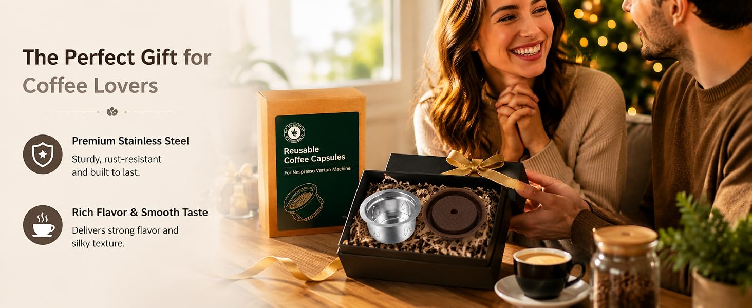 Refillable Coffee Capsule