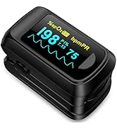 Healthtree JKS50B Pulse Oximeter Fingertip - Blood Oxygen monitor Fingertip with Perfusion Index,...