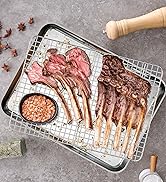Baking Sheet with Wire Rack Set