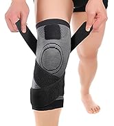 NuCamper Knee Brace for Arthritis Pain,Adjustable Compression Sleeve for Men Women Pain Relief,Kn...