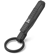 TISUR Keychain Pocket Clip, Quick and Easy Access to Keys, Titanium Key Holder with Detachable Ke...