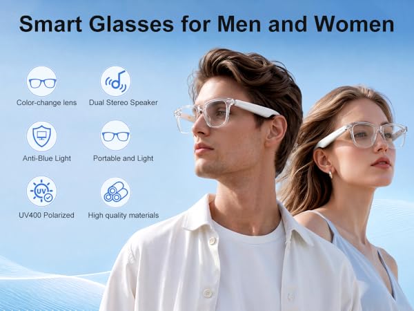 Bluetooth glasses men