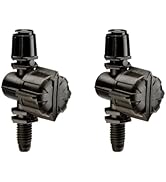Rain Bird MSQ2PKS Drip Irrigation 10-32 Threaded Micro-Spray Nozzle, 90° Quarter Circle Pattern, ...
