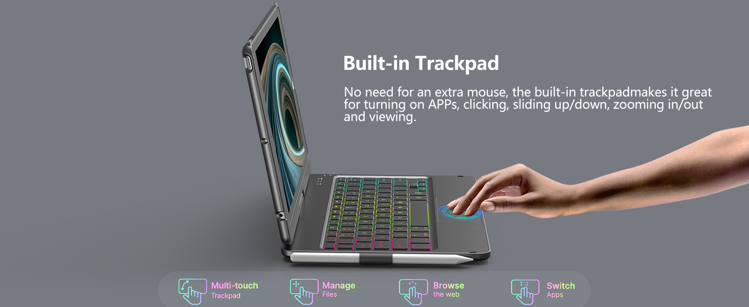 ipad 9th generation case with keyboard