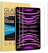 2 Pack SPARIN Screen Protector Compatible with iPad Pro 12.9 inch 2022/2021/2020/2018 Released (6...