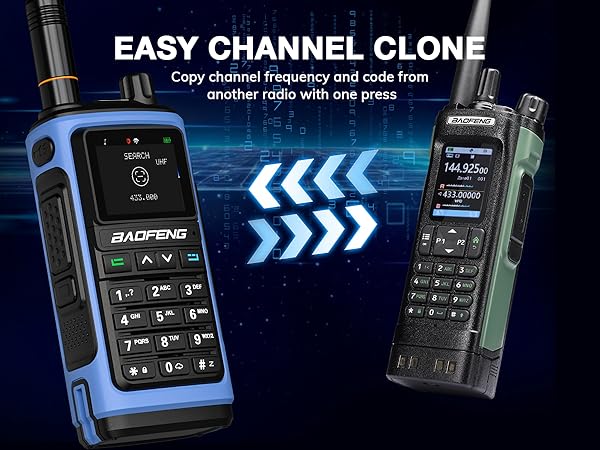 Easy Channel Clone, One-press frequency Copy