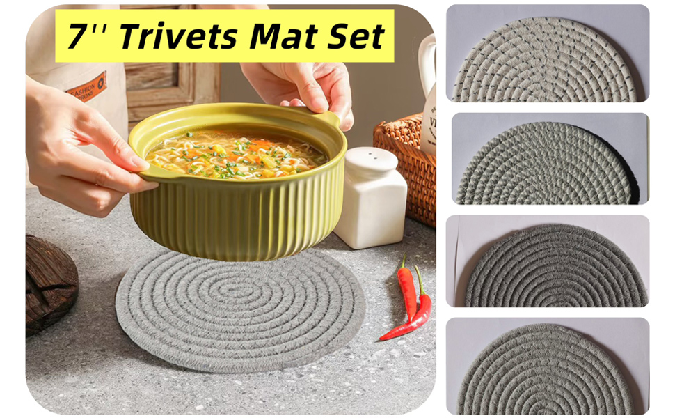 trivets mat set