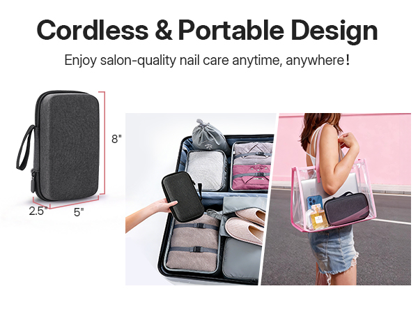 nail dill with case