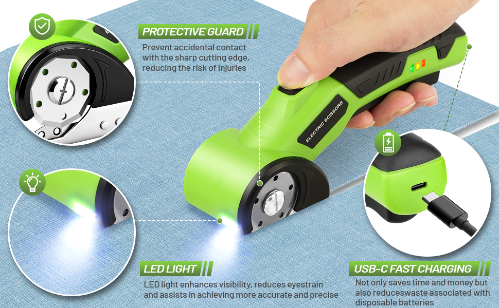 Cordless Electric Scissors