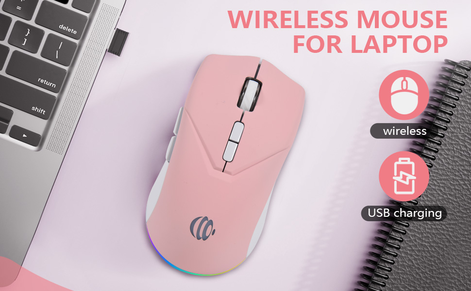 Dual-mode wireless Bluetooth office mouse