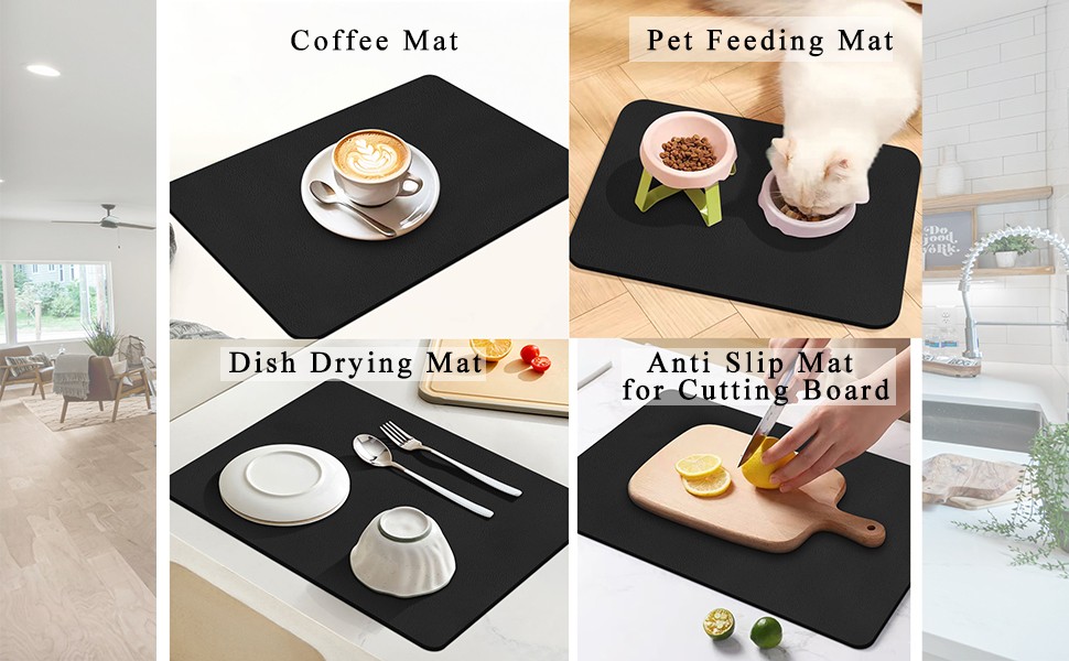 kitchen drying mats for countertops