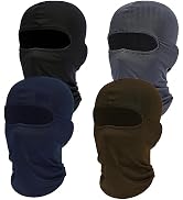 4 Pieces Balaclava Full Face Mask Ski Mask Neck Gaiter for Outdoor Sports Motorcycle Cycling UV S...