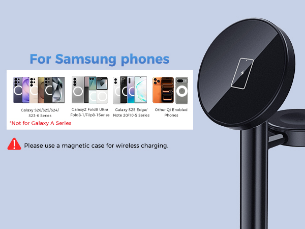 Magnetic Wireless Charger for Samsung