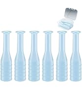 eagosion 6PCS Hard Contact Lens Remover Tool with Storage Box Eye Care Inserts Removes Reusable S...