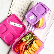 lunch containers waterproof labels baby bottle dishwasher safe name kid kids sticker