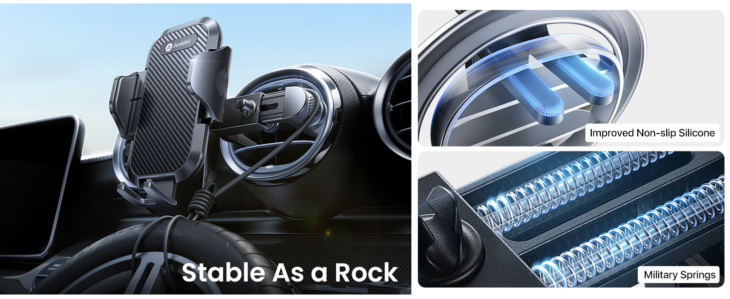 THE NEWEST GEN Car Vent Phone Holder - upgrade clip