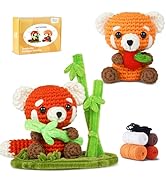 MOREJMTT Crochet Kit for Beginners, Crochet Animal Kits, Crocheting Kit for Starters, Learn to Cr...