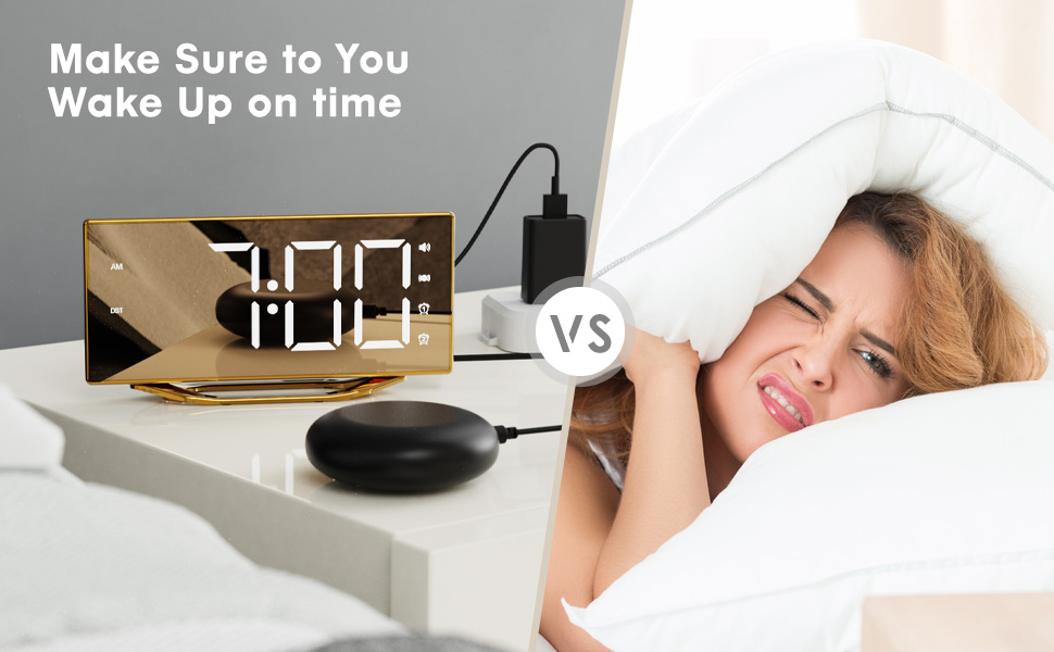 loud alarm clock for heavy sleeper