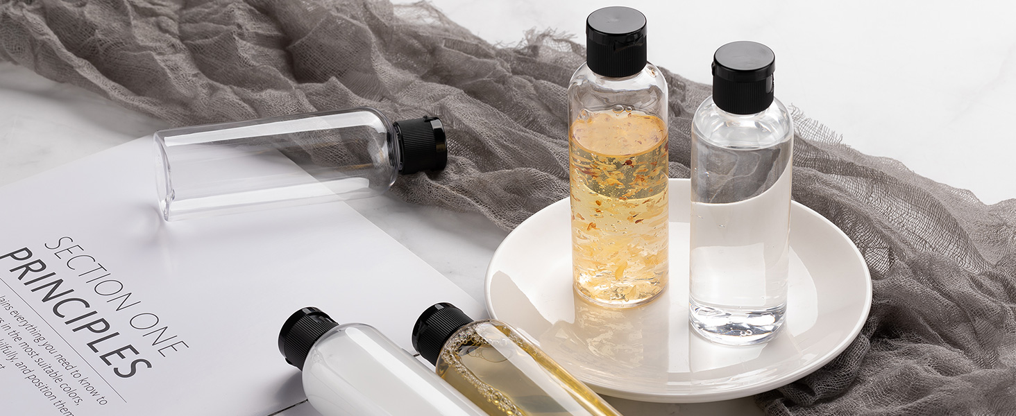 plastic travel bottles