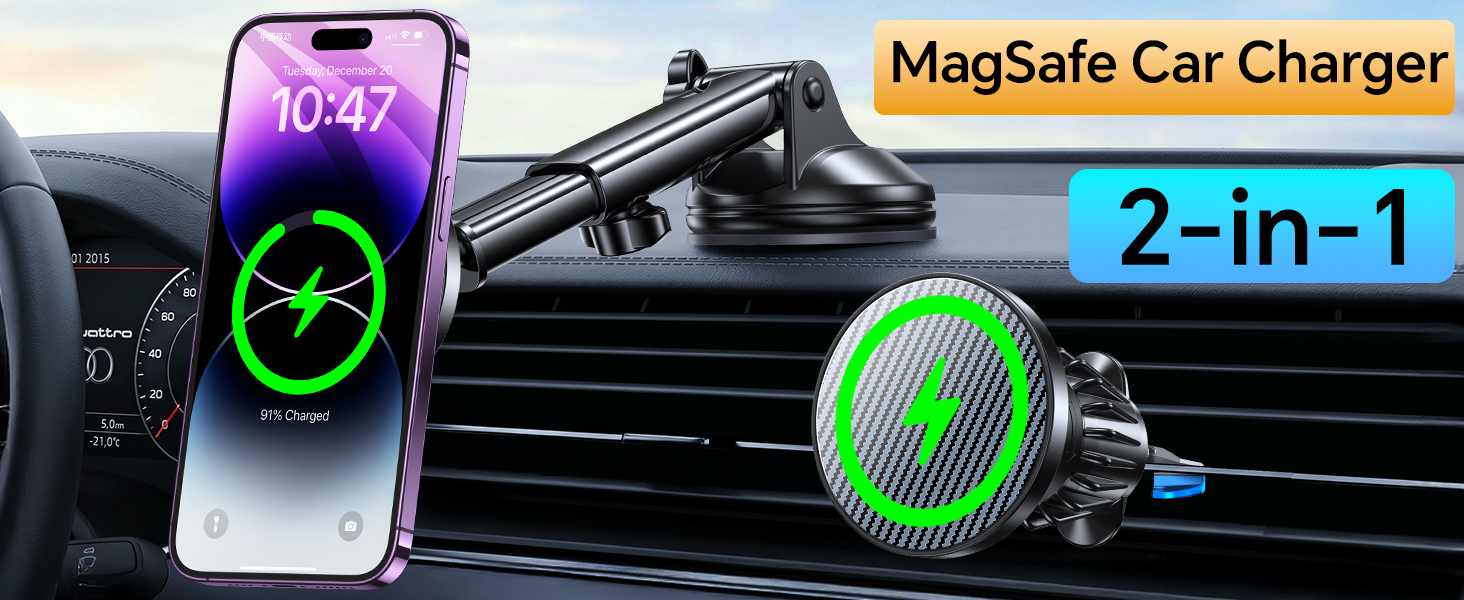 MagSafe Car Mount Charger