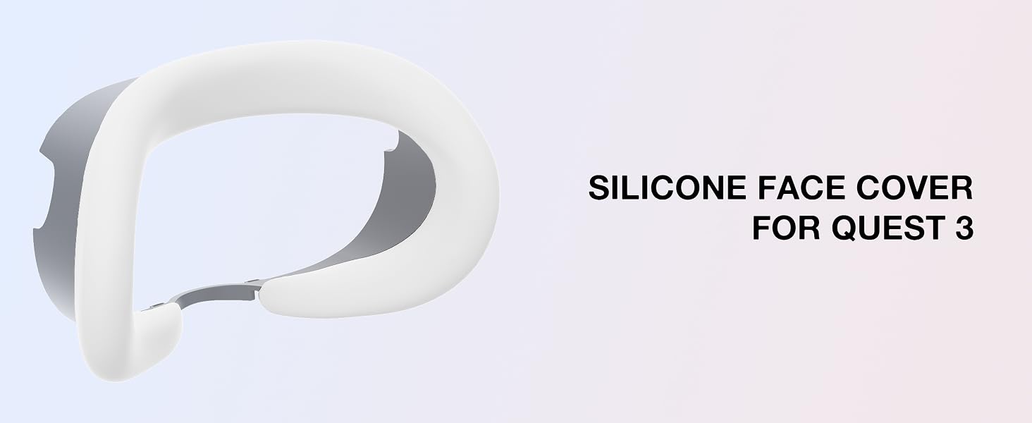 SILICONE FACE COVER FOR QUEST 3