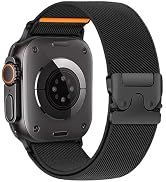 Elastic Sport Bands for Apple Watch Ultra/2 Bands 49mm 46mm 45mm 44mm 42mm 41mm 40mm 38mm Men Wom...