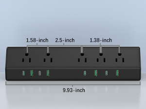 Desk Clamp Power Strip