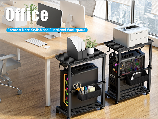 office pc stand for floor
