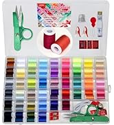 92 Sewing Kit Gifts for Women, Mom, Traveler, Adults, Beginner, Emergency, Sewing Supplies Access...