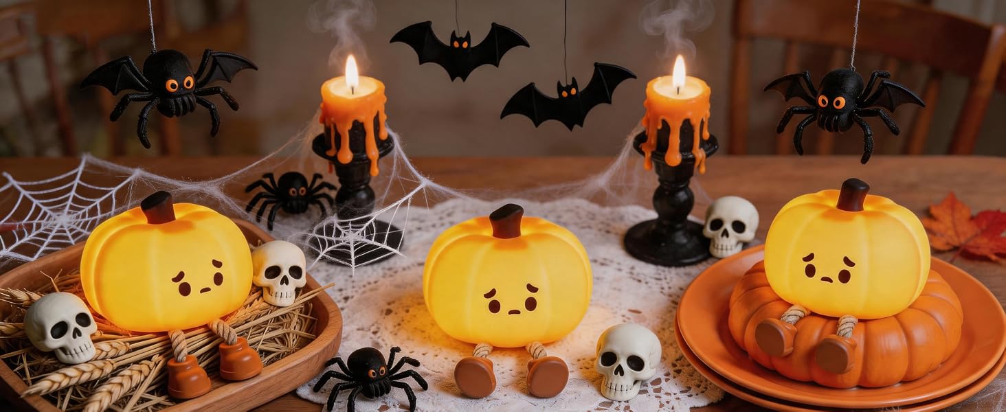 cute pumpkin lights led