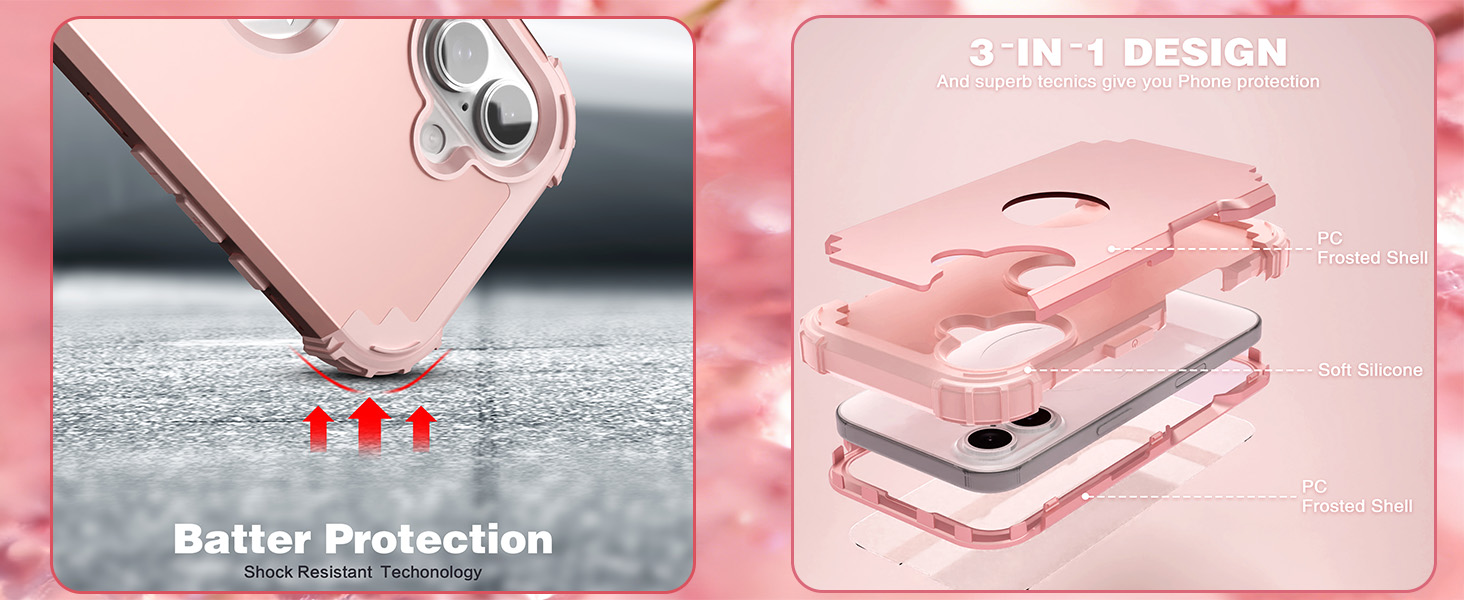 IDweel for iPhone 16 Case with Screen Protector