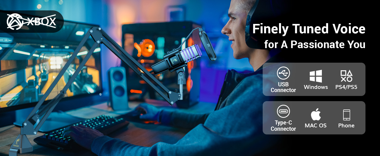 Tonor.USB.Gaming.Microphone.Kit