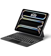 runelk Keyboard Case for iPad Pro 13-inch (M4 2024 / M5 2025), Magic-Style Magnetic Keyboard Case...