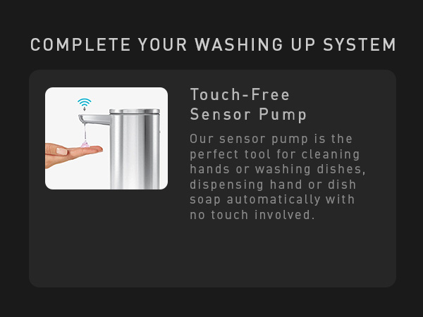 Sensor Pump | Perfect tool for cleaning, dispensing hand or dish soap automatically with no touch