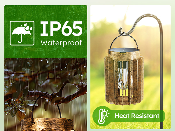 solar hanging lanterns outdoor