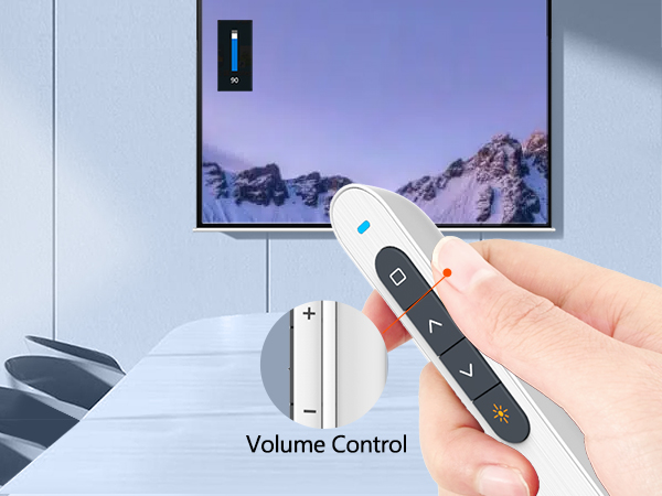 Norwii N27 long-range-presentation-clicker-Volume Control